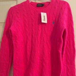 Ralph Lauren - hot pink sweater